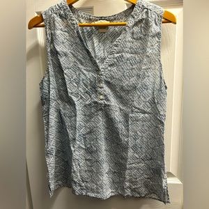 Lucky brand sleeveless blouse